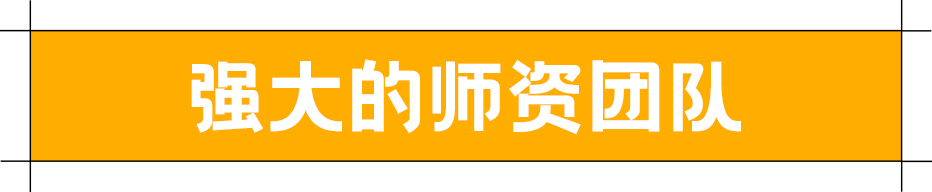 强大的师资团队